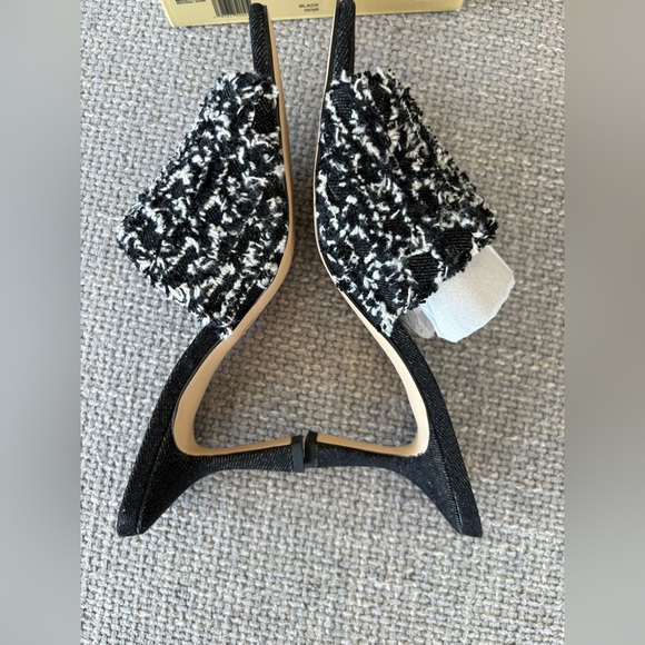 Michael Kors Tessa Frayed Denim Mule Sandals – Size 8.5 brand new - Picture 5 of 13